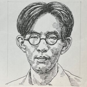 1904-1953を生きた小説家。 東京帝国大学文学部国文科を卒業後、芥川龍之介や室生犀星に師事し、文学活動を展開。1926(大正15)年中野重治らと同人誌「驢馬」を創刊する。代表作には「聖家族(1930年)」などがあり、特に「風立ちぬ(1937)」は婚約者の死に触れた描いた作品として知られる。戦後は戦争末期に租界した軽井沢で、持病であった肺結核と闘病生活を送った。