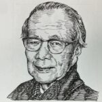 1905-1995を生きた劇作家であり演出家。慶應義塾大学文学部仏文科在学中に、岸田國士、獅子文六らに師事。慶應大学出身者を中心とした同人誌「劇作」の同人に加わり、1933(昭和8)年に処女戯曲「おふくろ」を発表し、その後すぐに築地座によって上演され注目を集める。1937(昭和12)年には文学座創設に参加するも、戦時中は筆を絶ち、広島に疎開。戦後「雲の涯(1947)」で文壇に復帰し、実存主義的戯曲として話題をさらう。俳優座に加わり、1954(昭和29)年には精神性と社会批評を融合させた観念的戯曲「教育」などを発表し新たな劇様式を展開した。代表作に、敗戦後の故郷長崎を舞台とした「マリアの首(1959)」など、カトリック信徒としての信仰と文学への情熱を描き出し近代演劇史に大きな足跡を残した。