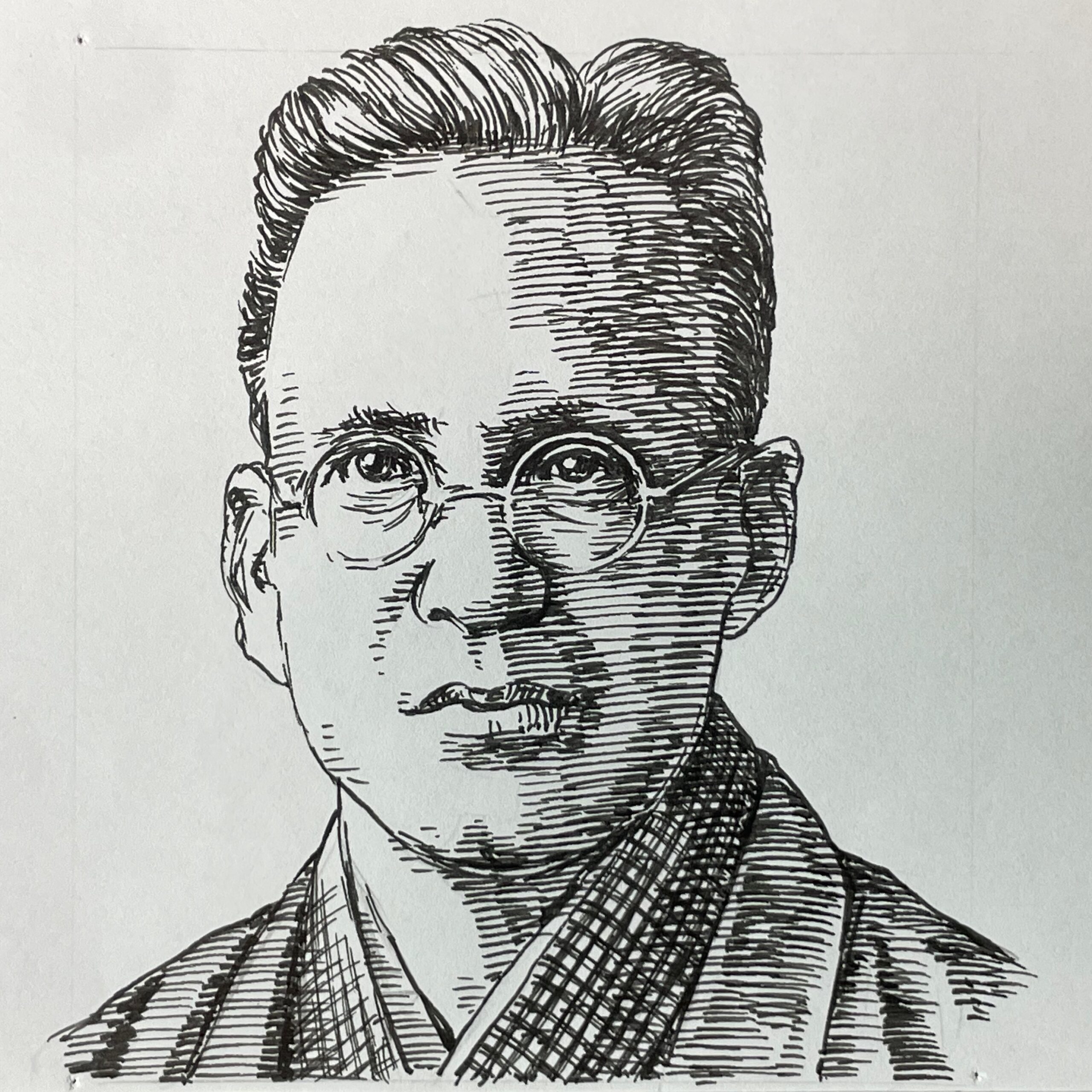 1886-1956を生きた小説家、劇作家であり随筆家。早稲田大学英文科卒業後、逓信局嘱託や「六合雑誌」編集を経て、1916(大正5)年に母校早大講師となり、1931(昭和6)年に早大を退職するまで、教職の傍ら詩や小説を書き、して作家活動に専念。1917年に発表した短編「島の秋」で文壇に登場し、随筆集「小鳥の来る日(1921)」は人気を博し、ベストセラーとなった。自然や人生への愛惜と悲哀を綴る思索的な作品は、青年層を中心に広く支持された。戯曲には「西郷吉之助(1924)」などを残している。本名は吉田源次郎。