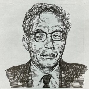 1900-1969を生きた小説家。早稲田大学英文科在学中に横光利一らと同人誌「塔」を創刊。卒業後、三重県立津中学で英語教師を務める。教職の傍ら創作を続け、1936(昭和11)年に作品集「電光」を刊行し、1938(昭和13)年、「厚物咲」で第7回芥川賞を受賞し文壇に登場する。翌年には祖父をモデルにした「碑(いしぶみ、1939)」を発表し、作家的地位を確立。戦後は戦記文学「テニヤンの末日(1948)」や明智光秀を描いた歴史小説「咲庵(1963~64)」などを様々なジャンルの作品を手がけた。本名は中山議秀(よしひで)。