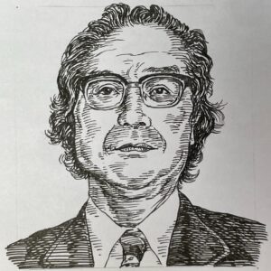 1926-2014を生きた詩人。戦後は労働組合運動に従事するも過労で倒れ、療養中に詩作を開始。1952(昭和27)年に詩誌「詩学」に「I was born」を投稿し注目される。翌年には川崎洋・茨木のり子らの詩誌「櫂」に参加。谷川俊太郎、大岡信らとともに、若い世代の共感を呼び戦後詩の新たな潮流を築いた。1957(昭和32)年に第一詩集「消息」を刊行し、以後「幻・方法」などを発表し、1972(昭和47)年「感傷旅行」で読売文学賞、「自然渋滞(1989)」で詩歌文学館賞を受賞。その詩風は、平易な言葉で、人間の弱さと優しさを描いき、多くの作品を残した。