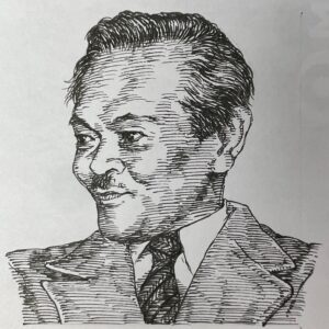 1901-1979を生きた美術評論家であり装幀家。幼少期より絵画や映画に親しみ、画才を発揮。中学時代から骨董品収集に熱中し、20代で柳宗悦、浜田庄司らと民藝運動に参加。永井龍男、小林秀雄らと交遊し、昭和文壇のサロン的存在となる。骨董の鑑識眼と辛辣な批評で知られ、装幀家としても活躍した。戦後は小林秀雄らと文芸美術雑誌「創元(1946~48)」の編集に当たり、同誌に梅原龍三郎論、富岡鉄斎論を発表し、戦後混乱期ながら美の存在を示して文壇を文壇を大いに沸かせた。