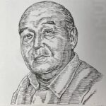 1901-1976を生きた随筆家。木綿貿易で巨万の富を築いた近江商人薩摩治兵衛の孫として育つ。1918(大正7)年に渡英し、オックスフォード大学で古典劇を学ぶ。その後パリに移住し、社交界の寵児として「バロン薩摩」の異名をとる。藤田嗣治らと親交を深め、莫大な私財を投じて芸術家の支援に尽力。1929(昭和4)年にはパリ国際大学都市に「日本館（薩摩館）」を建設し、フランス政府よりレジオン・ドヌール勲章を受章。戦中もフランスに留まり、文化人の保護に努める。戦後は無一文で帰国し、東京浅草で随筆「巴里・女・戦争(1954)」「ぶどう酒物語(1958)」などを執筆し生計を立てた。その後、徳島に移住し晩年を過ごす。その生涯は、日仏文化交流に尽力し、激動の時代を駆け抜けた、波乱万丈そのものであった。