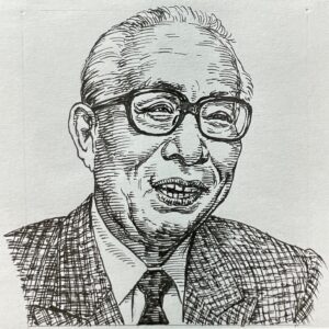 1920-2005を生きた歌人。神崎商業学校(現、滋賀県立八日市南高)卒業後、商社勤務の傍ら作歌を開始。戦後は短歌結社「日本歌人」に入会し、前川佐美雄に師事。1951(昭和26)年に第一歌集「水葬物語」を刊行、三島由紀夫や中井英夫らの知遇を得て、反写実的・幻想的な語彙と鋭利な批評性を備えた短歌で昭和30年代以降の短歌界に革新をもたらす。1986(昭和61)年には選歌誌「玲瓏」を創刊や近畿大学文芸学部教授(1989~1999)などを歴任し、後進の育成に尽力。晩年まで旺盛な創作を続け、現代短歌の金字塔を打ち立て、その名を文学史に刻んだ。