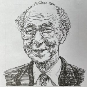 1921-2011を生きた児童文学作家であり教育者。幼少期から創作に親しみ、18歳で原稿料を得るほどの早熟な才能を示す。龍谷大学文学部国文学科を卒業後、1949(昭和24)年より京都女子大学に勤務。児童文化学の講義を日本で初めて行い、1957(昭和32)年同大学に「子どもの劇場」を創設し、人形劇・影絵劇の実践を推進。大阪府立国際児童文学館館長などを歴任し、児童文学の保存と普及に尽力。代表作に「ごろはちだいみょうじん(1969)」「ねずみのおいしゃさま(1977)」などがあり、大和言葉を用いた方言で表現する絵本の先駆者としても知られる。その生涯は、晩年まで児童文学の意義を問い続けた。