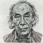 1909-2014を生きた童謡詩人。幼少期に家族と離れて祖父と暮らし、後に家族の元へ台湾へ渡る。台北工業学校土木科卒業後、台湾総督府交通局に勤務する傍ら、1934(昭和9)年、雑誌「コドモノクニ」に投稿した童謡が北原白秋に認められ、以後童謡詩人として本格的に活動。戦後、日本に帰国し「チャイルドブック」創刊に携わり、編集者としても活躍。1959年に退社後は詩・童謡・絵画に専念し、1968年に詩集「てんぷらぴりぴり」で野間児童文芸賞を受賞。1994(平成6)年には日本人初の国際アンデルセン賞作家賞を受賞。代表作に「ぞうさん」「やぎさんゆうびん」「ふしぎなポケット」「一ねんせいになったら」など、子どもの視点に立った優しく哲学的な詩風で、現在も幅広く親しまれている。本名は石田道雄。
