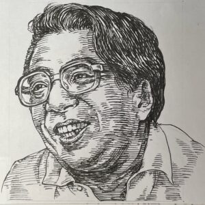 1926-2011を生きた小説家であり評論家。東京帝国大学法学部卒業後、日本銀行に入行するも、結核を患い退職。療養中に日本共産党、その後新左翼陣営に転じて共産主義労働者党を結成。ベ平連(ベトナムに平和を！市民連合)や思想の科学研究会などで活動を行う。文学家として、戦後に同人誌「世代」の創刊に参加。1961年、太平洋戦争下を背景にした長編小説「斥候よ、夜はなお長きや」を発表。以後、思想・文化・政治を横断する評論活動を展開し、「アメリカの英雄(1965)』などを刊行。また、東大で机を並べた三島由紀夫の自決一ヶ月後、「三島由紀夫(1970)」を刊行し話題をさらった。本名は飯田桃。