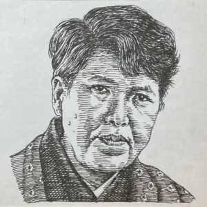 1896-1973を生きた小説家。栃木高等女学校在学中より少女雑誌に「鳴らずの太鼓」など、短歌や物語を投稿。卒業後、1916(大正5)年から少女画報に採用された「花物語」は多くの読者の心を掴む。1920(大正9)年には長編「地の果まで」が大阪朝日新聞に連載され、文壇を沸かした。1936(昭和11)年に東京日日新聞や大阪毎日新聞の連載小説「良人の貞操」で男性の貞操をテーマに議論を巻き起こし、家庭小説の分野でも注目を集め、代表作の一つとなった。戦時中は従軍文士として中国などを訪問し、ルポルタージュを発表。戦後は「鬼火(1952）」で女流文学者賞を受賞し、晩年には「徳川の夫人た」「女人平家」など女性史を題材とした歴史小説を執筆。キリスト教的理想主義と清純な感傷性を基調とした作風で、女性読者の絶大な支持を得た。没後は邸宅が鎌倉市に寄贈され「吉屋信子記念館」として公開されている。