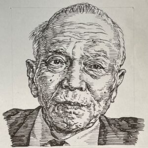 1927–2007を生きた小説家。東京商科大学(現、一橋大学)で経済学を学び、卒業後は愛知学芸大学で経済学講師となる。1955(昭和30)年から連載を開始した「中京財界史」で作家活動を開始し、1957(昭和32)年に海外商社マンを描いた「輸出」で文學界新人賞、1959(昭和34)年に「総会屋錦城」で直木賞を受賞。以後、「役員室午後三時(1971)」「官僚たちの夏(1975)」などを発表し、経済小説という新ジャンルを切り拓いた。企業、官僚、戦争、歴史を通して「働くことの意味」や「組織と個人の葛藤」を描き続け、その独自の視点は「城山経済学」とも呼ばれる。没後には妻との死別を綴った「そうか、もう君はいないのか」などのエッセイも話題となった。本名は杉浦英一。