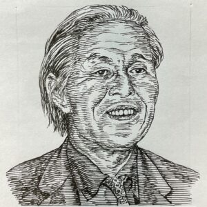 1905-1973を生きた童謡詩人であり歌人。家業の鍛冶屋を手伝いながら文学を志し、1923(大正12)年に童謡「山羊と善兵衛さんの死」を「赤い鳥」に投稿。その後、時事新報社に入社し「少年」「少女」誌の編集に携わる。1925(大正14)年に童謡「水口」が「赤い鳥」に掲載され、北原白秋に絶賛される。1930年には、「赤い鳥」の休刊に伴い、与田準一らとともに童謡雑誌「乳樹（後のチチノキ)を創刊し童謡詩人として活躍した。代表作となった「たきび」は、1941(昭和16)年にNHKラジオ番組の依頼で作成され、当時居住していた東京都中野区上高田の風景を描いた作品で、国民的唱歌として今も親しまれている。戦後は児童詩教育に尽力し、新美南吉を上高田の自宅に住まわすなど、南吉作品の普及に大きな力を注いだ。また、短歌では白秋主宰の「多磨」に参加し、歌人としてもその名を響かせた。本名は野村七蔵。