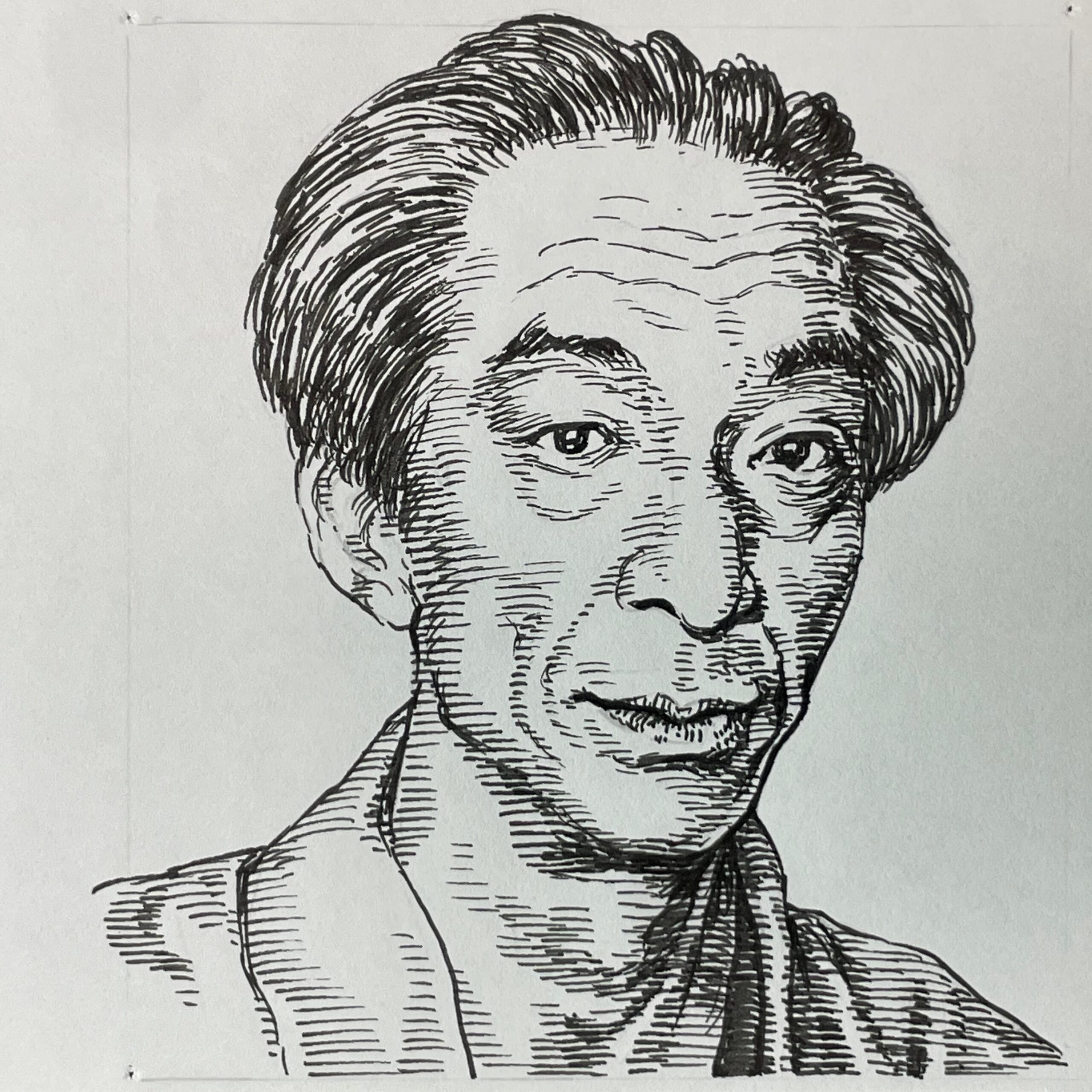 1902-1961を生きた小説家。江戸時代から続く近江商人の家に生まれる。東京帝国大学経済学部に進学し、第三高等学校から友人であった梶井基次郎らと同人誌「青空」を創刊。卒業後は家業の木綿問屋を継ぐが、弟に譲って1933(昭和8)年に阿佐ヶ谷へ移住し、創作活動を再開。1935年より発表した「草筏」が第1回芥川賞候補となり注目を集め、「草筏」の前編となる「筏(1954~56)」、その後編となる「花筏(1957~58)」を発表し、三部作を20年以上をかけて完結させた。晩年には、私小説の極限とも言える「澪標(1960)」や「日を愛しむ(1961)」などの作品を残した。