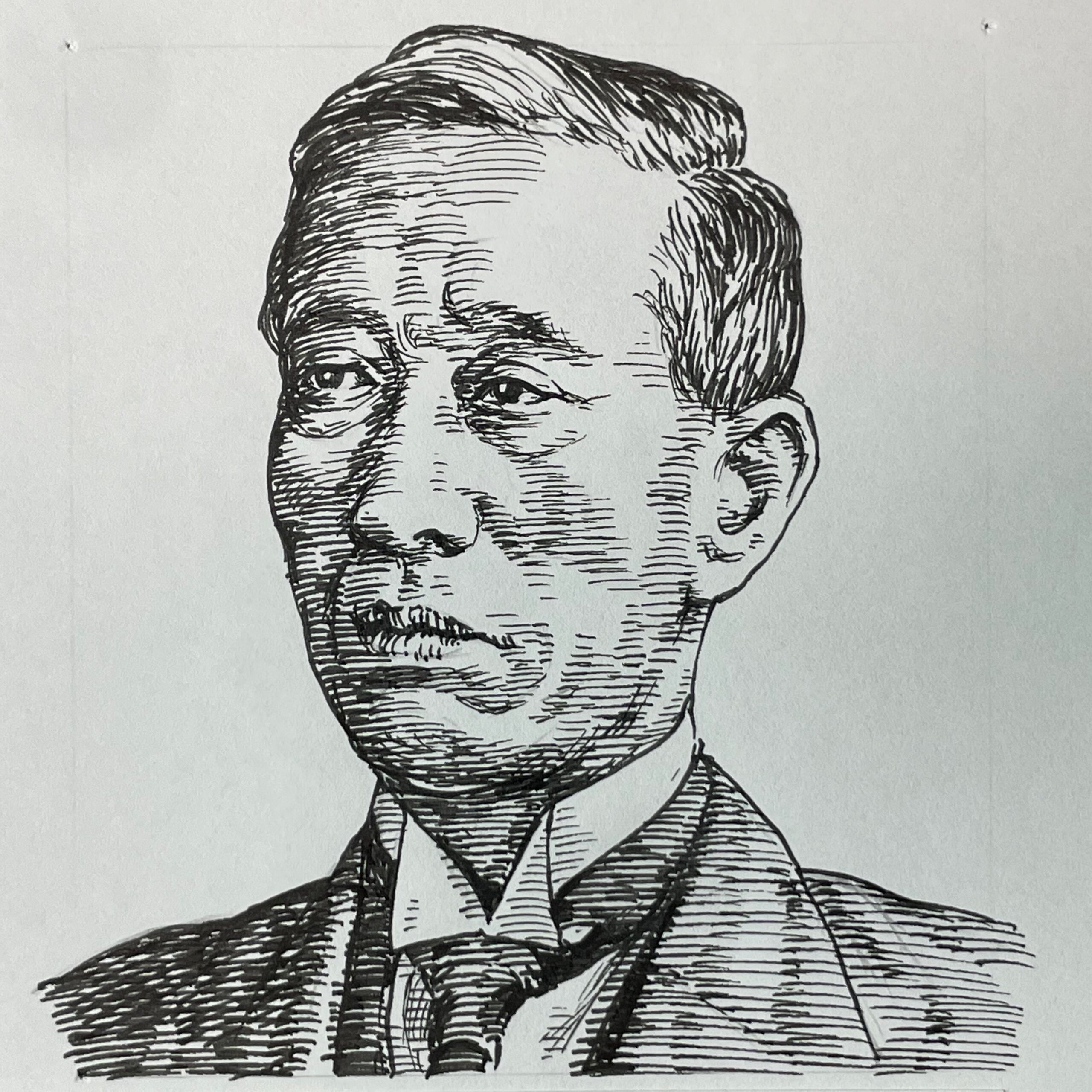 1876-1944を生きた小説家。東京専門学校(現、早稲田大学)在学中に、島村抱月のもとで「読売新聞」の小説月評などに携わる。その後、正宗白鳥編集の読売文芸欄に「文壇無駄話」に寄稿し批評家として認めらるようになる。その後、1910(明治43)年に発表した「別れたる妻に送る手紙」で注目を集め、続編「疑惑(1913)」「黒髪(1922)」など、露骨な愛欲生活を描いた私小説で注目を浴びる。その筆名は近松門左衛門への敬慕から「近松」、秋の絵を好んだことから「秋江」とした。大正期に女児を得てからは「子の愛の為に」など家庭的情愛を描く作品も手がけ、昭和期には「水野越前守」などの歴史小説も執筆する。私小説の一つの頂点を築いた作家として、近代文学史にその名を刻む。本名は徳田浩司。