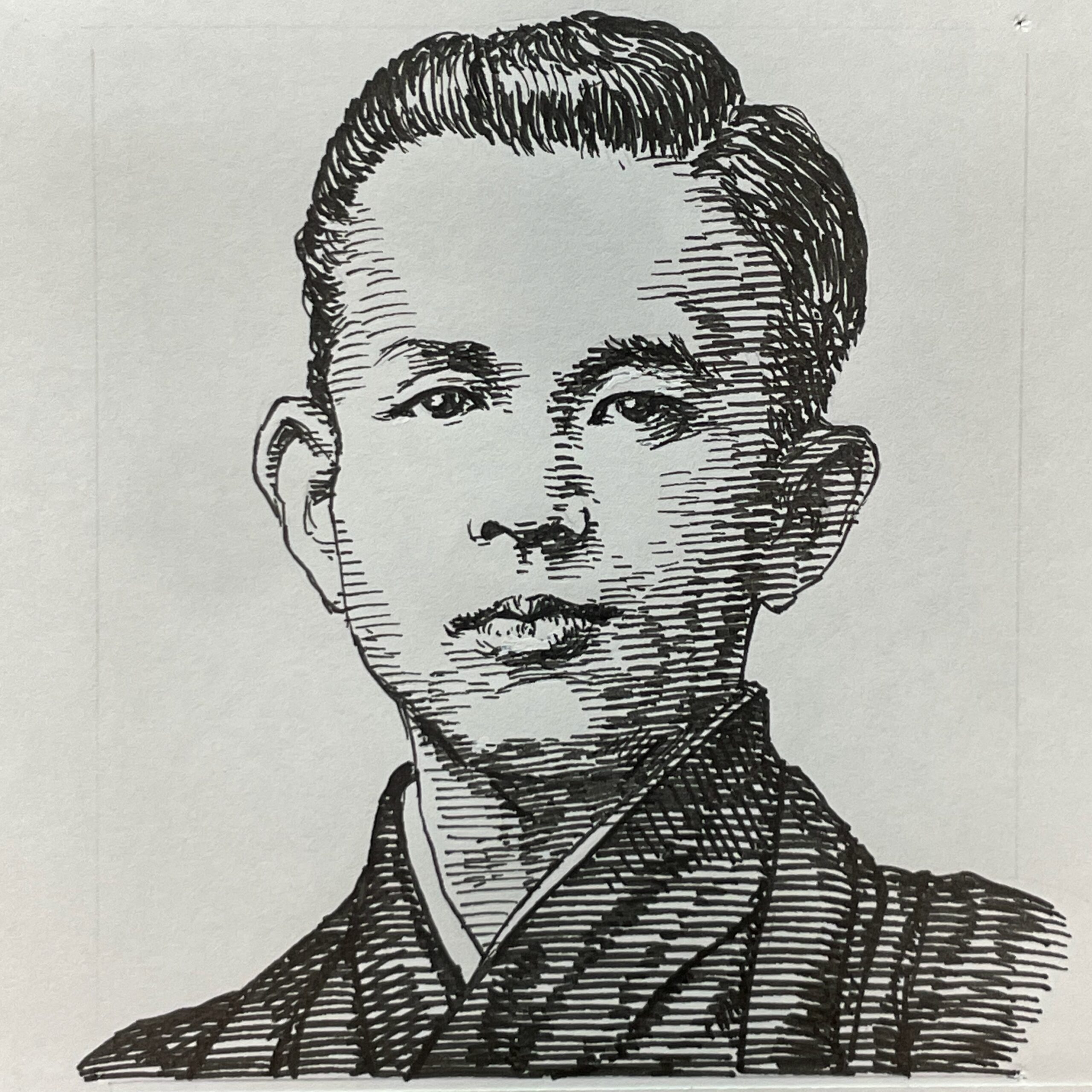 1886-1912を生きた詩人であり歌人。盛岡中学の先輩である金田一京助の勧めで東京新詩社の雑誌「明星」を愛読し影響を受ける。その後、与謝野鉄幹の目に留まり東京新詩社同人となり、浪漫主義詩人として頭角を現していく。1905(明治38)年、第一詩集「あこがれ」を刊行するも、生活苦の中で代用教員や新聞記者を務めながら、創作活動を続け、1910(明治43)年に、処女歌集となる「一握の砂」を刊行し、一首三行書きの革新的な短歌形式を確立する。近代短歌に新しい領域を開いた歌人となったが、結核により26歳の若さで早世。本名は石川一(はじめ)。
