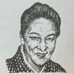 1894-1970を生きた随筆家であり政治家。文学を志し上京、森田草平に師事。短編「片瀬まで(1913)」「うなぎ(1915)」を発表するも結婚により一時筆を絶つ。1932(昭和7)年、師のすすめで「着物・好色」で随筆家として再デビュー。1936(昭和11)年刊行の「もめん随筆」がベストセラーとなり、女性の生活感覚を鋭敏に描く随筆家として地位を確立。その後、長編小説「石狩少女(1940)」や童話などを手掛けている。戦後も作品を発表する傍ら、1962(昭和37)年に参議院議員に当選し、政界でも活躍した。
