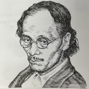 1875-1947を生きた詩人であり評論家。1893(明治26)年、19歳で渡米し、詩人ホアキン・ミラーの山荘に住み込みながら英文学を学び、1896(明治29)年に英文詩集「Seen and Unseen」を刊行したことをきっかけに、Yone Noguchiの名で英米詩壇に知られる存在となる。1903(明治36)年にロンドンで「From the Eastern Sea」を自費出版し、国際的評価を確立。翌年に帰国後、1905(明治38)年から慶應義塾大学英文科教授として40年にわたり教育に携わる。日本語による詩作にも取り組み、「二重国籍者の詩」「林檎一つ落つ」などを発表。日英米の詩人の交流に尽力した。日本文化の海外紹介にも尽力し、芭蕉や浮世絵に関する英語著作を多数刊行。彫刻家イサム・ノグチの父としても知られている。