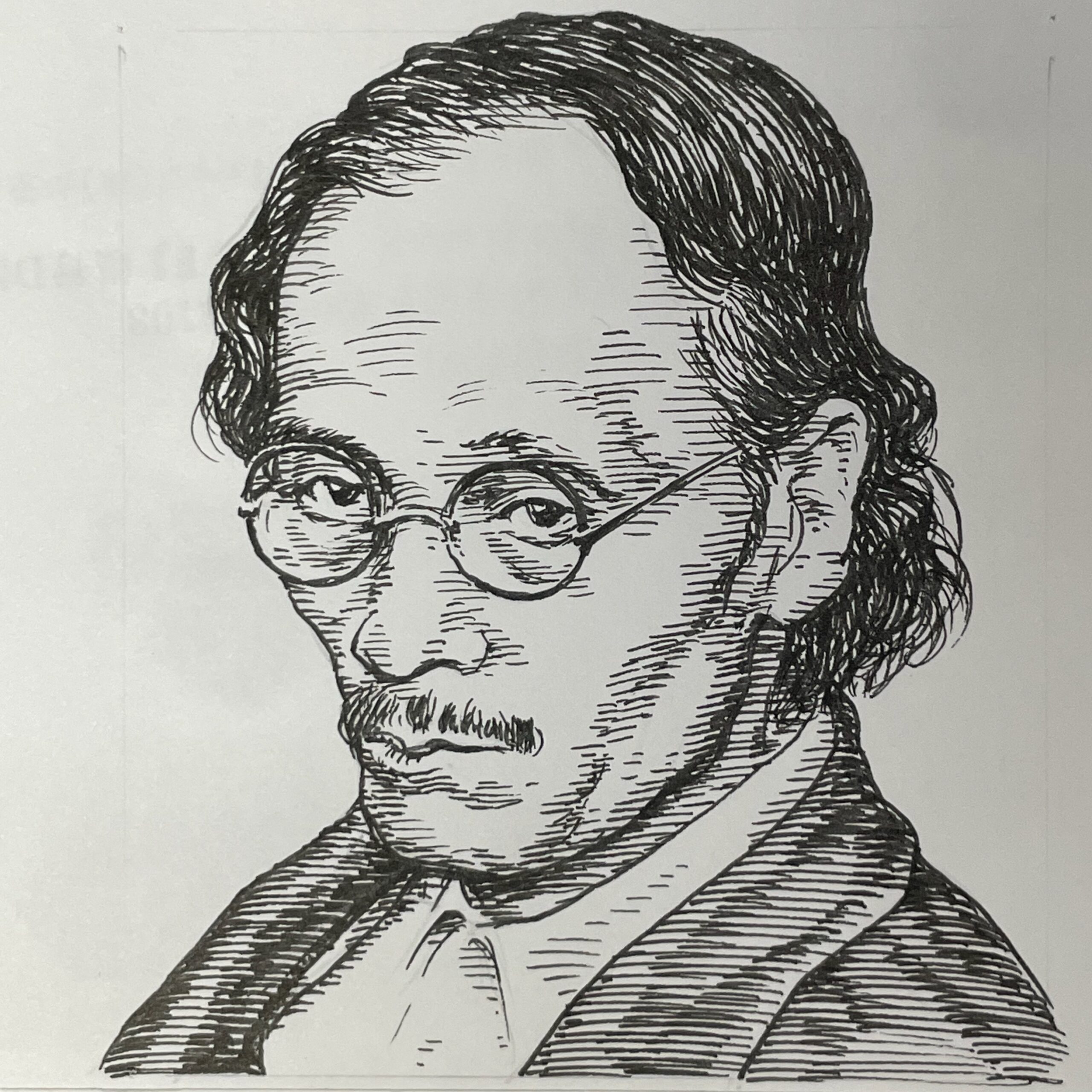 1875-1947を生きた詩人であり評論家。1893(明治26)年、19歳で渡米し、詩人ホアキン・ミラーの山荘に住み込みながら英文学を学び、1896(明治29)年に英文詩集「Seen and Unseen」を刊行したことをきっかけに、Yone Noguchiの名で英米詩壇に知られる存在となる。1903(明治36)年にロンドンで「From the Eastern Sea」を自費出版し、国際的評価を確立。翌年に帰国後、1905(明治38)年から慶應義塾大学英文科教授として40年にわたり教育に携わる。日本語による詩作にも取り組み、「二重国籍者の詩」「林檎一つ落つ」などを発表。日英米の詩人の交流に尽力した。日本文化の海外紹介にも尽力し、芭蕉や浮世絵に関する英語著作を多数刊行。彫刻家イサム・ノグチの父としても知られている。