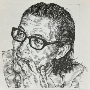 1922-1993を生きた小説家であり短歌編集者。東京大学文学部言語学科に進学するも中退。戦後は「日本短歌」「短歌研究」「短歌」で短歌雑誌の編集長を務め、塚本邦雄らを見出し、前衛短歌活動を後押しする。その後、創作に専念する。1964(昭和39)年に、塔晶夫の名で発表した長編小説「虚無への供物」は代表作の一つであり、従来の推理小説の枠組みを根底から覆す「アンチ・ミステリー」と称され、そのユニークな作風で熱狂的な支持を集めた。