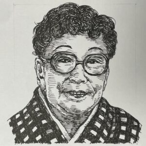 1897-1996を生きた小説家。代用教員を経て、数々の土地で暮らし、1921(大正10)年に短編『脂粉の顔』で懸賞一等当選し文壇デビュー。その後、再上京し作家生活に入った。自らの恋愛遍歴や激しい感情を著した「色ざんげ(1933~35)」、能や歌舞伎の題材を題材にした「おはん(1957)」、自伝的作品「或る一人の女の話(1972)」などの作品で注目を集めた。恋多き人生と旺盛な創作意欲で100歳を目前に亡くなるまで「生涯現役」を貫いた文学家であった。