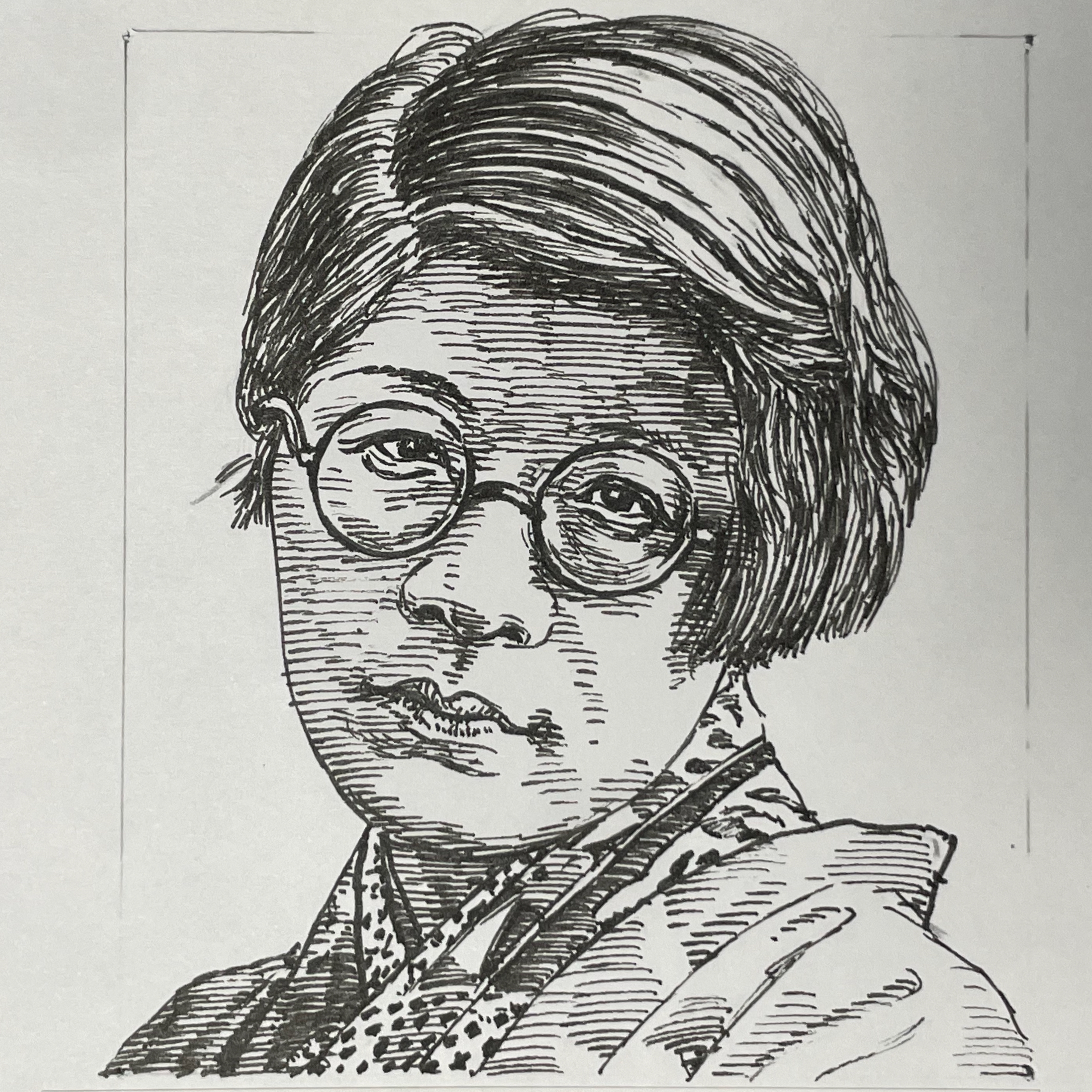 1903-1951を生きた小説家。非嫡出子として複雑な家庭環境の中で育ち、西日本を中心に放浪生活を送る。その後、尾道市立高等女学校卒業後、上京し、カフェ女給や女工など職を転々としながら創作を続ける。1928(昭和3)年に長谷川時雨が主宰した「女人芸術」に「放浪記(~1929)」が連載され、その後「風琴と魚の町(1931)」も、自伝的、回想的かつ詩情豊かな文体で庶民の生活をリアルに描きあげ、一躍流行作家となる。戦中は従軍作家として中国に出向く。戦後も数々の作品を発表し、短編「晩菊(1948)」や長編「浮雲(1951)」で戦後文学の金字塔を打ち立てたが47歳で急逝。貧困と不遇を生き抜き、に生きる力と哀歓を昭和文学に刻んだ文学家であった。本名はフミコ。いらすとすてーしょんでは出生地を福岡県とさせていただきます。