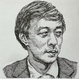 1924-1994を生きた小説家。戦後、東京大学を中退し、記者として従事するも病のため入院生活を送る。その療養中の1954(昭和29)年に著した「驟雨(しゅうう)」で芥川賞を受賞し、作家になることを決意。以後「砂の上の植物群(1963)」や「暗室(1969-70)」など、都会的な感覚と退廃的な美意識を漂わせる作品群を発表。性と死、孤独をめぐる鋭い心理描写は、戦後文学の一潮流を形成し、遠藤周作や安岡章太郎らと共に「第三の新人」と呼ばれた。また、軽妙な語り口で現代人の心象を描き続けたエッセイでも人気を博した。
