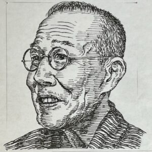 1882-1953を生きた小説家でありジャーナリスト。満州で記者となり帰国後、都新聞や読売新聞で花柳・演芸欄の記者として活躍。1926(大正15)年には長谷川伸らと第一次「大衆文芸」を創刊し、大衆文学振興に寄与。代表作に、自伝的小説「唐人船(1926・1929)」や西郷隆盛らを描いた「西南戦争(1926)」を著す。また明治・大正期の歌舞伎界を舞台にした「東京おぼえ帳(1952)」や「きもの帖(1954)」など近代日本の庶民文化を記録した随筆も残した。本名は平山壮太郎。