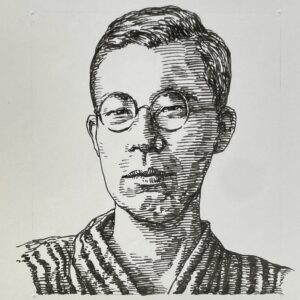 1892-1988を生きた俳人であり鉱山学者。東京帝国大学工学科卒業後、古河鉱業、省庁勤務を経て、東京大学教授となる。1922(大正11)年より「ホトトギス」に投句を開始。高浜虚子に学び、水原秋桜子らと東大俳句会(のちの草樹会)を結成。1930(昭和5)年には盛岡市で俳誌「夏草」創刊し選者となった。その人柄と科学者の視点、そして俳句を通じた日本語の美と表現で近代俳壇に大きな足跡を残した俳人であった。本名は山口吉郎。