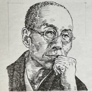 1881-1945を生きた評論家、ジャーナリストであり中国研究者。早稲田大学中退後、1905(明治38)年北海タイムスの記者となり、翌年中国にわたり、「遼東新報」の記者などを行い、1913(大正2)年には「日華公論」主筆など、ジャーナリストとして当時の中国社会に強い関心を持ち、独自の視点から発信し続けた。1931(昭和6)年の満洲事変直後、関東軍が主導する支配の行方に対して懐疑的な立場をとり、「満州評論」を創刊し日本の大陸政策の問題点を鋭く指摘し続ける。敗戦直後の1945(昭和20)年10月、奉天(現、瀋陽)で病没。理想と現実の狭間で揺れた思想家として、戦前日本の言論史に特異な足跡を残した。代表的著作に「支那思想研究」「支那社会研究」などは、のちの中国研究に大きな布石となっている。