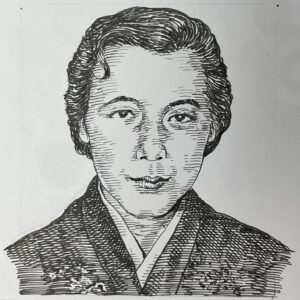 1907-1944を生きた小説家。秋田県で幼少期を過ごし状況。東京麹町高女卒業後、行員を経て文筆活動に入る。1930(昭和5)年に市井の哀歓を繊細に描いた作品を、長谷川時雨の主宰した「女人芸術」などに投稿し始め、同年に懸賞小説「罠を飛び越える女」が文学時代に掲載され文壇に登場する。その後、坂口安吾らの同人を経て、1936(昭和11)年には代表作の一つである「神楽坂」を書き上げ、芥川賞候補にも選ばれた。その後も数々の作品を残すも執筆を続けながら肺病を罹患し36歳で早世。本名は、矢田セツ。
