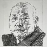 1877-1958を生きた随筆家であり山岳文学家。志賀重昂の「日本風景論(1893)」に影響を受けて山への憧れを強くし、当時は登山という文化がなかった時代に弥彦山に初登頂後、数々の山岳に足跡を残した。その日本古来の地誌や紀行文献を収集し、志賀重昂に見参。小島烏水のサポートを得て1906(明治39)年に「日本山嶽志」を刊行。この出版に先立って、1905(明治38)年には、小島烏水、高野鷹蔵らとともに山岳会(のちの日本山岳会)を創立し、財政的援助を行い、同会第二代会長も務めた。本名は式(しょく) 義明。