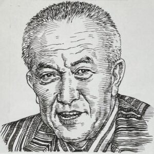 1933-2016を生きた放送作家、作詞家でありエッセイスト。三木鶏郎(トリロー)のグループにはいり、ラジオ・テレビ番組の構成者、タレントとして活躍。作詞家として「上を向いて歩こう」「見上げてごらん夜の星を」「こんにちは赤ちゃん」などのヒット曲を多数生んだ。ラジオパーソナリティとして庶民の声に耳を傾け、軽妙な語り口で時代を映す発言を続け、エッセイや対談でも「人間らしさ」をテーマに、戦後日本の文化と生活を見つめ続けた文化人であった。本名は永 孝雄。