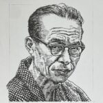 1903-1979を生きた登山家であり、山岳文学者。弟、吉蔵の創刊した「山と渓谷」の編集長として誌面を盛り立てた。主な編著に「岳(1943)」「登山講座(1942-)」、著書に「登山教室(1975)」など。旧日本登山学校の校長も歴任している。