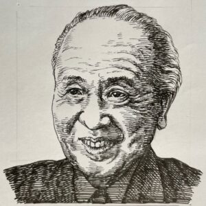 1902-1981を生きた作詞家。早稲田大学在学中に西条八十に師事し、その後国民新聞社記者などでつとめるかたわら作詞を行う。「さくら音頭(1934)」「とんがらがっちゃ駄目よ(1936)」などの名曲を生み出した。戦後は「銀座カンカン娘(1949)」「有楽町で逢いましょう(1957)」などのヒット作を手がけた。生涯にわたり作曲家、佐々木俊一や吉田正との名コンビで、昭和の街角に常に新しい風を送り込んだ作詞家であった。本名は和泉孝夫。