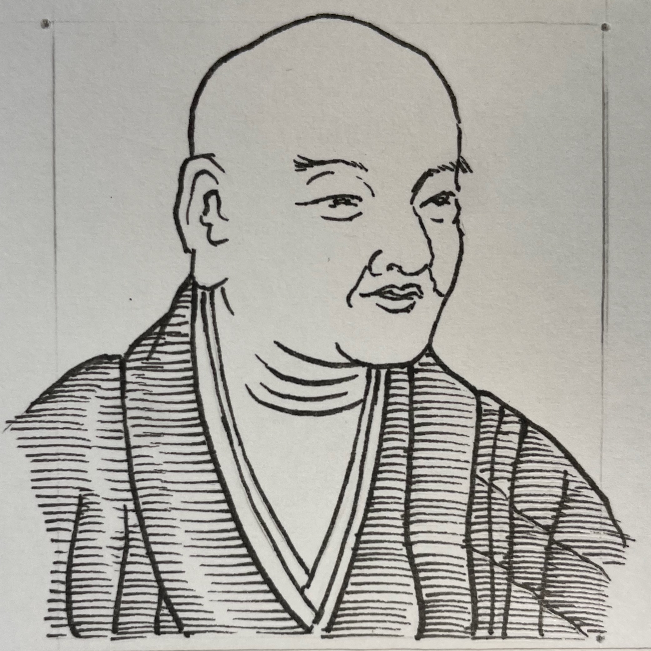 968-1008を生きた政治家(第65代天皇)。冷泉天皇の第一皇子。円融天皇の譲位を受け、17歳で即位した。情熱的で個性豊かな性格の持ち主で、学問・和歌・建築・絵画など多才を発揮したことでも知られる。即位後は、外戚に頼らない独自の親政を志し、貨幣流通の促進や荘園整理といった改革に取り組む姿勢を見せた。しかし、その自立的で積極的な政治姿勢は、権勢を強めつつあった藤原兼家らの強い警戒を呼び起こした。986年最愛の女御を亡くし深い悲しみに沈んでいたところ、兼家らの巧妙な罠にはめられる。夜闇に紛れて内裏(宮中)から連れ出され、強制的に出家させられるという前代未聞のクーデター「寛和の変(かんなのへん)」により、わずか2年の治世で皇位を追われた。退位後は「花山院」として長い隠棲生活を送り、西国三十三所観音霊場の再興など、信仰と芸術に深く関わる人生へと歩みを転じた。その生涯は、平安時代において天皇が自らの個性と意志で政治を動かそうとすることの困難さを物語る、象徴的な悲劇として語り継がれている。いらすとすてーしょんでは、出生地を京都府とさせていただきます。