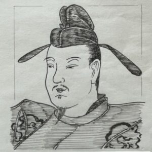 626-672を生きた政治家(第38代天皇)。中大兄皇子時代に藤原鎌足とともに乙巳の変(645)を断行し、蘇我氏による権力独占を打破。その後、大化の改新を主導し、土地と人民を国家の所有とする「公地公民制」や戸籍の作成(庚午年籍)を通じて、氏族連合体制から天皇を中心とした中央集権国家への転換を強力に推し進めた。白村江の戦いでの敗戦後は、近江大津宮へ遷都し、日本最古の法典とされる近江令を制定。一族の利害を超えた「国家」という枠組みを構築し、律令国家の礎を描いた。いらすとすてーしょんでは、出生地を奈良県とさせていただきます。