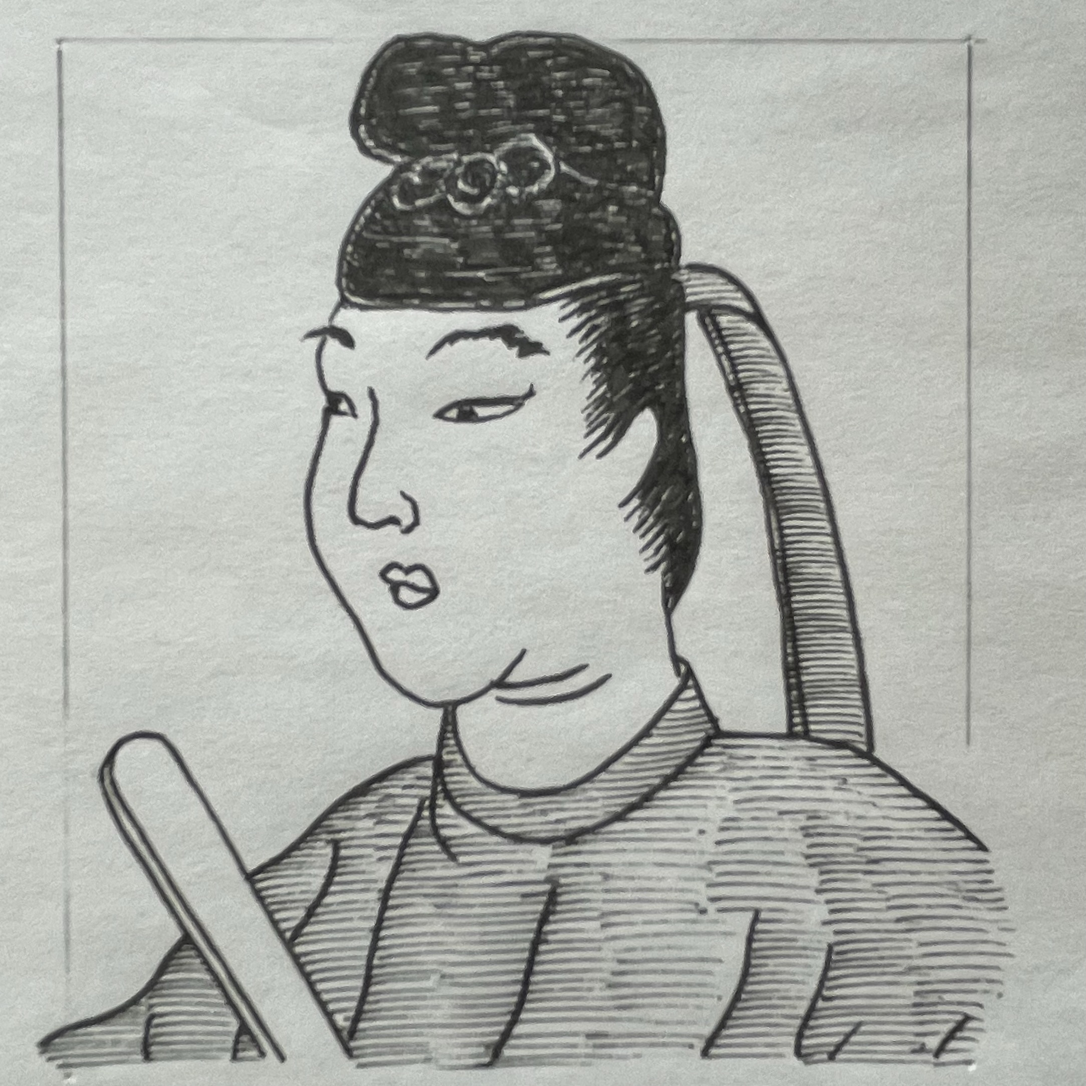 出没年不明の政治家。飛鳥時代の有力な渡来系氏族・秦氏の首長として日本書紀にその名を残す。6〜7世紀に朝廷で活動したとされ、聖徳太子の側近として仕えた人物である。秦氏が担ったとされる財政・技術両面での活動や、山城国の開発、広隆寺建立への関与が伝えられ、渡来知識の受容を通じて古代国家形成に寄与した存在と位置づけられる。能(猿楽・申楽)の祖とされる伝承でも知られる。