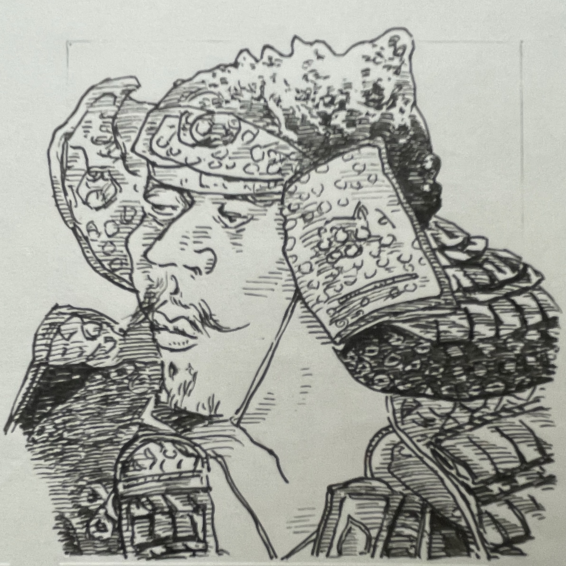 1123-1160を生きた武士。のちに鎌倉幕府を開く頼朝の父。保元の乱では、それまで貴族の「用心棒」に過ぎなかった武士の立場を一変させた。それは、天皇や上皇の争いを「武士の力」で決着させたことは、武士が政治の主導権を握る決定的なきっかけとなった。続く平治の乱でライバル・平清盛に敗れ、尾張で非業の最期を遂げるも、「武士が中央の政治を動かせる」という前例を歴史に刻んだ先駆者となる。その野望と無念は息子・頼朝へと受け継がれ、のちの源平合戦、そして鎌倉幕府の誕生へと繋がっていく。武士の世の幕を開けるために命を散らした革命者であった。いらすとすてーしょんでは出生地を大阪府とさせていただきます。