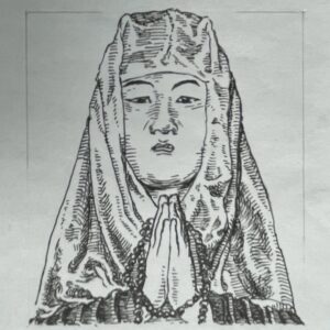 1155-1214を生きた平家一門。平清盛の娘で、高倉天皇の中宮となり、のちの安徳天皇の母となる。平氏政権の最盛期を支え、王朝文化の中心にあったが、源氏との戦いが激化すると、母として、皇族として、一門とともに逃亡を続けた。壇ノ浦で子・安徳天皇、母・二位尼を失い、自らも入水を試みるが救われる。のちに出家し、大原寂光院で静かに余生を送った。「平家物語」における最も象徴的な悲劇の女性として描かれている。 いらすとすてーしょんでは、出生地を京都府とさせていただきます。