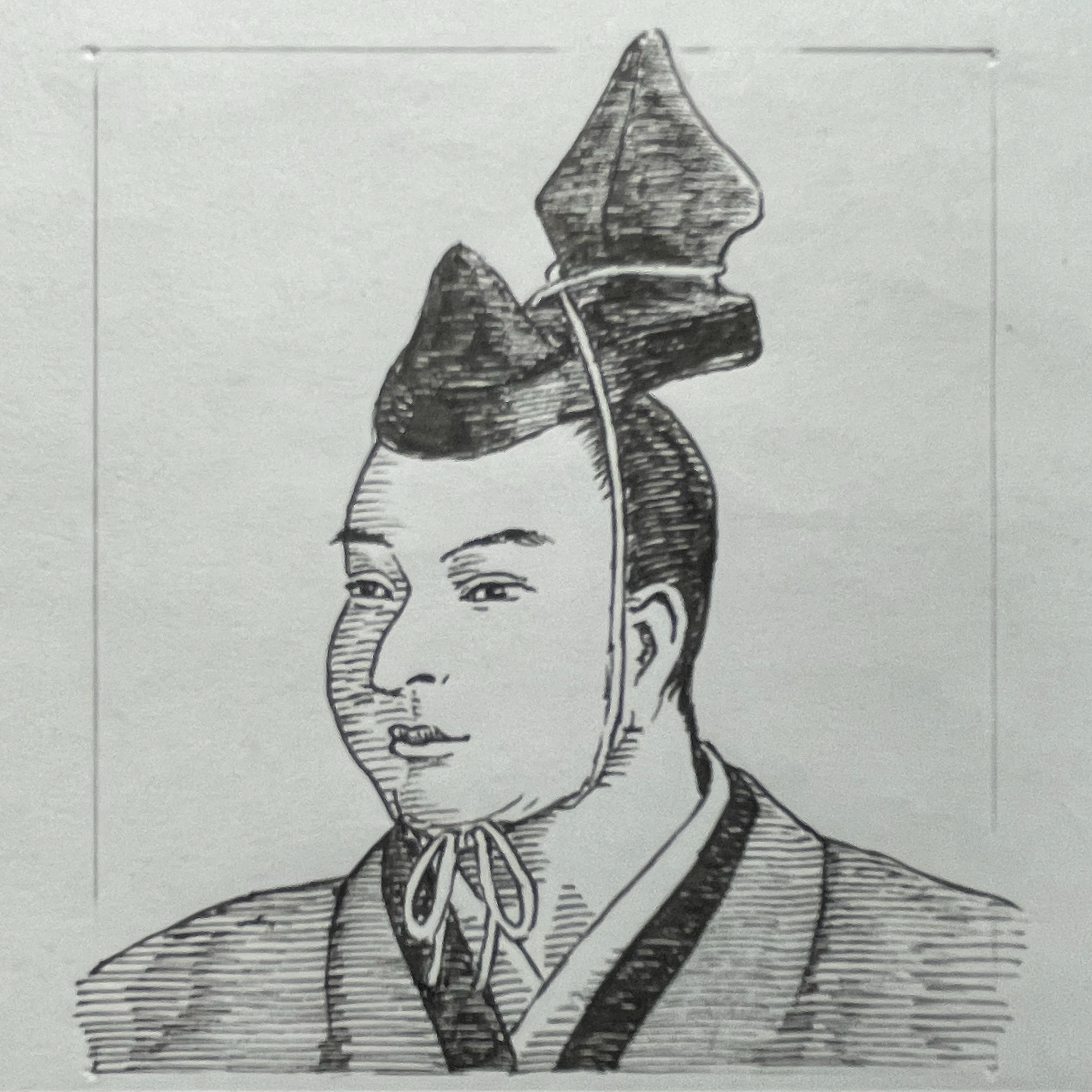 1251-1284を生きた武士。わずか18歳で執権に就任し、日本史上最大級の国難である「元寇（文永・弘安の役）」に国家の命運を背負って立ち向かった。圧倒的な軍事力を誇るモンゴル帝国に対し、異国警固番役の設置や石築地（元寇防塁）の築造など、外交・防衛・国内統制を三位一体とした徹底抗戦を指揮した。精神面では、師と仰いだ禅僧・無学祖元から授かった「莫煩悩」の教えを胸に、極限の緊張の中でも一度も退かず、国を守り抜く不撓不屈の胆力を示した。短い生涯ながら、その「静かな胆力」で武家政権の威信を最高潮に高め、未曾有の危機から日本を救い出した若き指導者として、その名は後世に深く刻まれている。いらすとすてーしょんでは出生地を神奈川県とさせていただきます。※莫煩悩（まくぼんのう）：恐れや迷いに心を奪われることなく、生死を超えて己の役目に徹せよ、という無学祖元が説いた禅の覚悟。