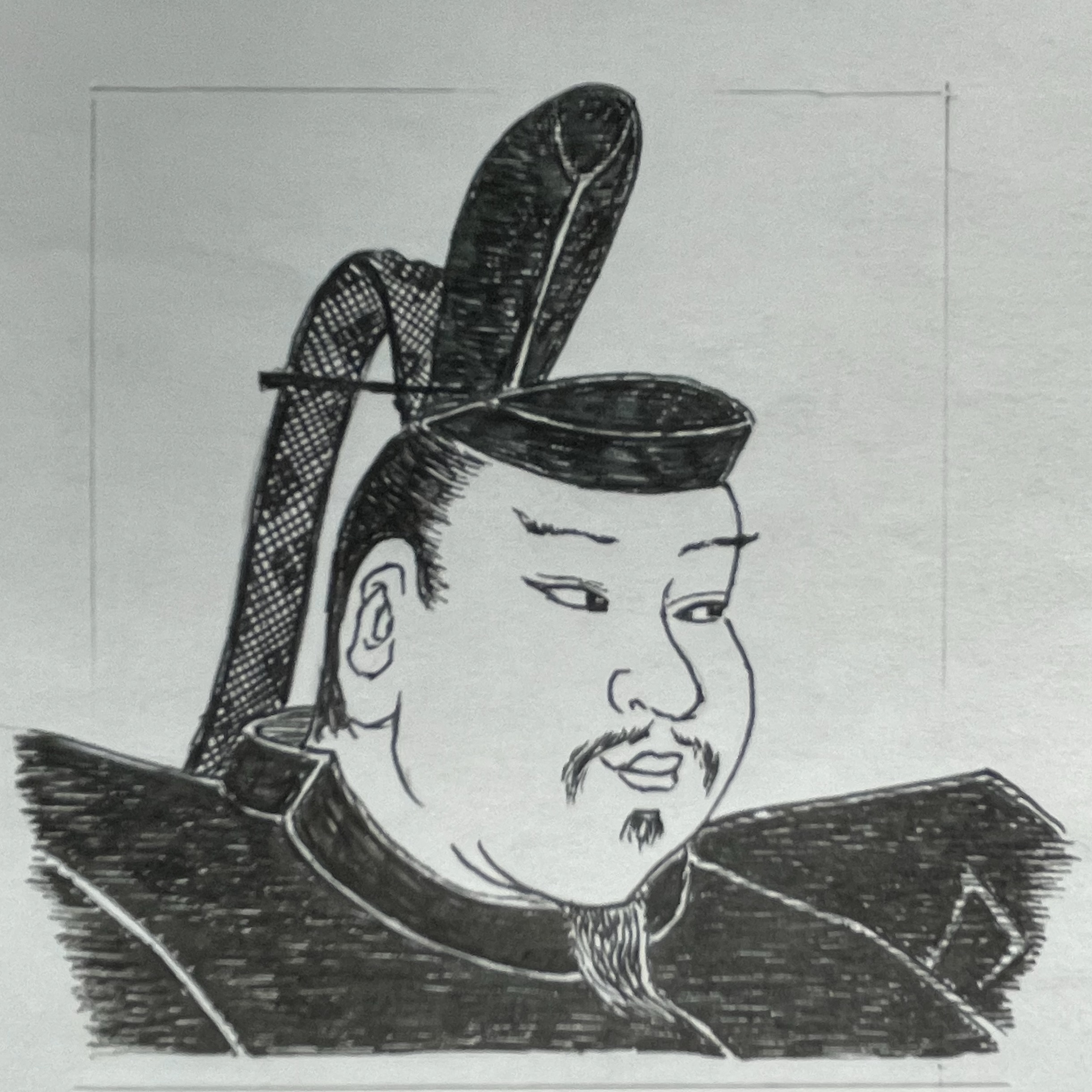 1152-1185を生きた武士であり平家一門。平清盛と平時子(二位尼)の子として生まれ、幼少期から武勇に優れた将として成長した。平家一門の中でも冷静沈着かつ勇猛で知られ、屋島から壇ノ浦へ続く最終決戦では、総大将として軍勢を率い、源義経の奇策に対しても動じず戦い抜いた。壇ノ浦で敗色が濃厚となると、幼い安徳天皇や母・時子、姉の徳子(建礼門院)らの悲痛な姿を見届け、「見るべきほどのものは見つ」と言い残し、甲冑のまま海へ身を投じたと伝えられる。その最期は、武士としての名誉と平家一門への忠義を貫いた潔さの象徴であり、「平家物語」において最も美しく哀切な場面の一つとして語り継がれている。その最期は、平家滅亡の物語を静かに締めくくった総大将の姿であった。いらすとすてーしょんでは、出生地を京都府とさせていただきます。