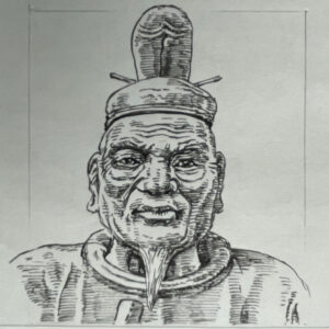 1147-1213を生きた武士。源頼朝の挙兵から鎌倉幕府成立まで、軍事面の中心として頼朝を支え、とりわけ勇猛さと誠実さで頼朝・政子から深く信頼された。幕府創設後は御家人たちを統率する「侍所」の初代別当に就任し、鎌倉武士団の中核を担う存在となる。しかし頼朝の死後、幕府内部では北条氏が急速に権力を集中させ、豪胆で一本気な義盛は次第に対立の渦に巻き込まれていく。1213年、北条義時の策略により挙兵を余儀なくされるが、激しい戦いの末に一族とともに討ち死にした。義盛の最期は、頼朝とともに幕府を築き上げた「御家人の時代」の終焉を象徴し、豪勇と忠義を最後まで貫いた姿は、まさに鎌倉武士の理想とされた。いらすとすてーしょんでは、出生地を神奈川県とさせていただきます。