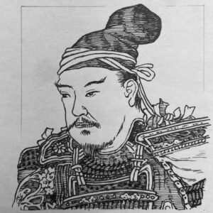 1294?-1336を生きた武将。河内国の「悪党」と呼ばれる新興勢力の中で成長し、若き日は交通の要所を拠点に物流や商業ネットワークと深く関わりながら、広い情報網と合理的な思考、独自の軍略を培った。1331年、後醍醐天皇の討幕に呼応し、千早・赤坂城での籠城戦に代表される独創的な戦術によって幕府軍を翻弄。倒幕の機運を全国へと広げた。正成を貫いていたのは、利害を超えて天皇の掲げる理想を戦場で体現しようとする強い信念であった。建武の新政では側近としてその理念を支え続けるが、1336年、足利尊氏の離反に際し、形勢不利を承知のうえで湊川の戦いに臨み戦死する。その最期は、理想が最も純粋なかたちで貫かれた瞬間であると同時に、純粋すぎる理念がもはや新たな秩序を生み出し得なかったことを示している。楠木正成は、英雄として記憶されながらも、「理念の時代」の終焉を告げる象徴であった。いらすとすてーしょんでは出生地を大阪府、出生年を1294年とさせていただきます。