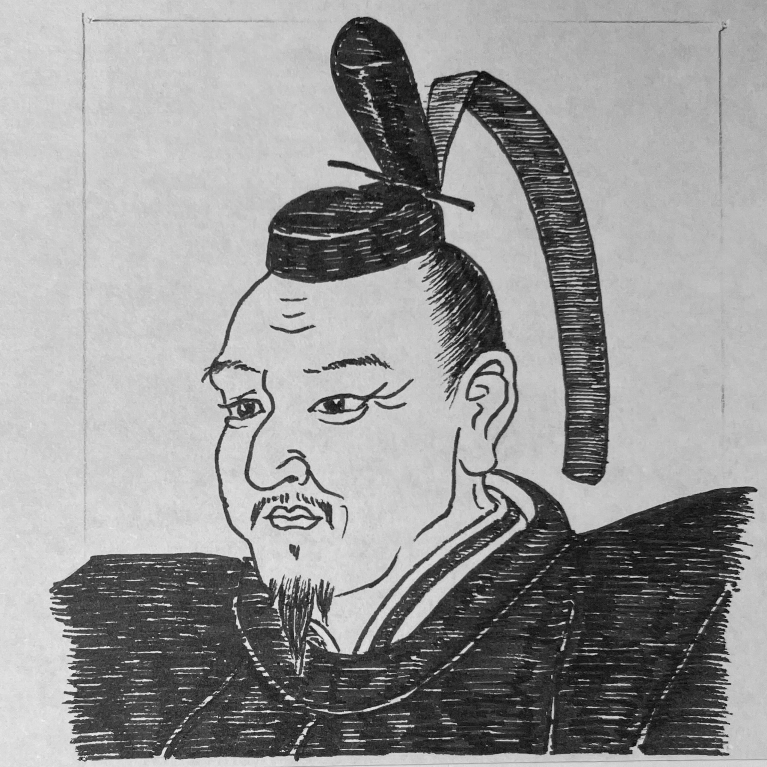 1430-1473を生きた武将。室町幕府の管領として中央政権の中枢に立ち、将軍権力を支えると同時に、それを実質的に運用する「統制」として機能した人物。守護大名の利害が錯綜する中、諸勢力の調整と統制によって政権の擬似的安定を維持し、空洞化しつつあった将軍権威を政治の実務の中で支え続けた。しかし畠山・斯波両家の家督争いは山名宗全との全面対立へと発展し、応仁の乱を招く。その過程は管領体制そのものの限界を露呈し、勝元の死とともに中央集権的秩序は終焉へと向かう。勝元は将軍という「看板」を動かした中枢であり、その崩壊をも体現した人物であった。いらすとすてーしょんでは、出生地を京都府とさせていただきます。