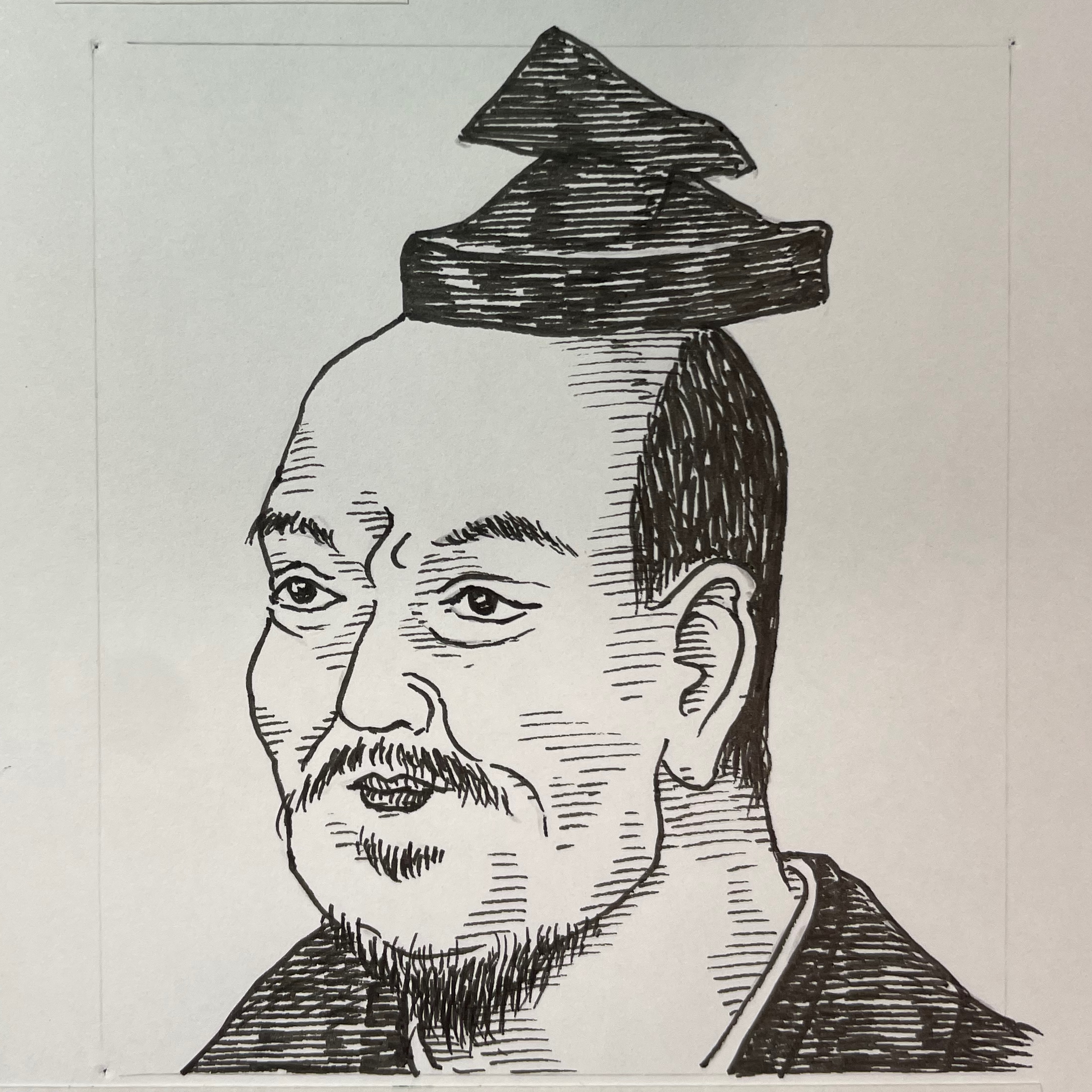 1521-1573を生きた武将。甲斐を基盤に緻密な領国経営を行い、周辺勢力を圧倒した戦国大名。戦場から個人の武勇や偶然の要素を削ぎ落とし、「機動と統制」によって勝率をコントロールする戦争運用を完成させた。「風林火山」に象徴される迅速さと緩急を、兵の移動速度、部隊配置、連携といった具体的な要素に分解して精密に統合。軍勢全体を、まるで一つの意思で動く有機的な戦闘システムへと仕立て上げた。兵站や動員まで含めた合戦の全体像を冷徹に見据え、状況に応じた最適解を選び続ける。個の力に頼るのではなく、組織の動きそのもので勝ちを作る。それが、武田信玄の戦であった。