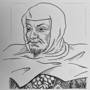 1565?-1600を生きた武将。近江に生まれ、豊臣秀吉に仕えて重用され、政権中枢において軍事・行政の実務に関わった。吉継のスタイルは、制度や戦力の運用にとどまらず、人と人との信頼関係によって組織を結びつける卓越した「信義」にあった。石田三成との深い関係に象徴されるように、関ヶ原前後の激動の政局においては、複雑化する政権内部で人間関係を基盤とした結束を維持する役割を担った。吉継の統治は、新たな制度や理念のみに依存するのではなく、組織の肥大化に伴って生じる「人心の離反や不信」を信義によってつなぎ止め、仕組みを滞りなく機能させる点に特徴がある。利害や状況に左右されがちな人々の意思を現実の秩序へとつなぎ続けた、信義を貫いた連携者であった。いらすとすてーしょんでは出生年を1565年とさせていただきます。