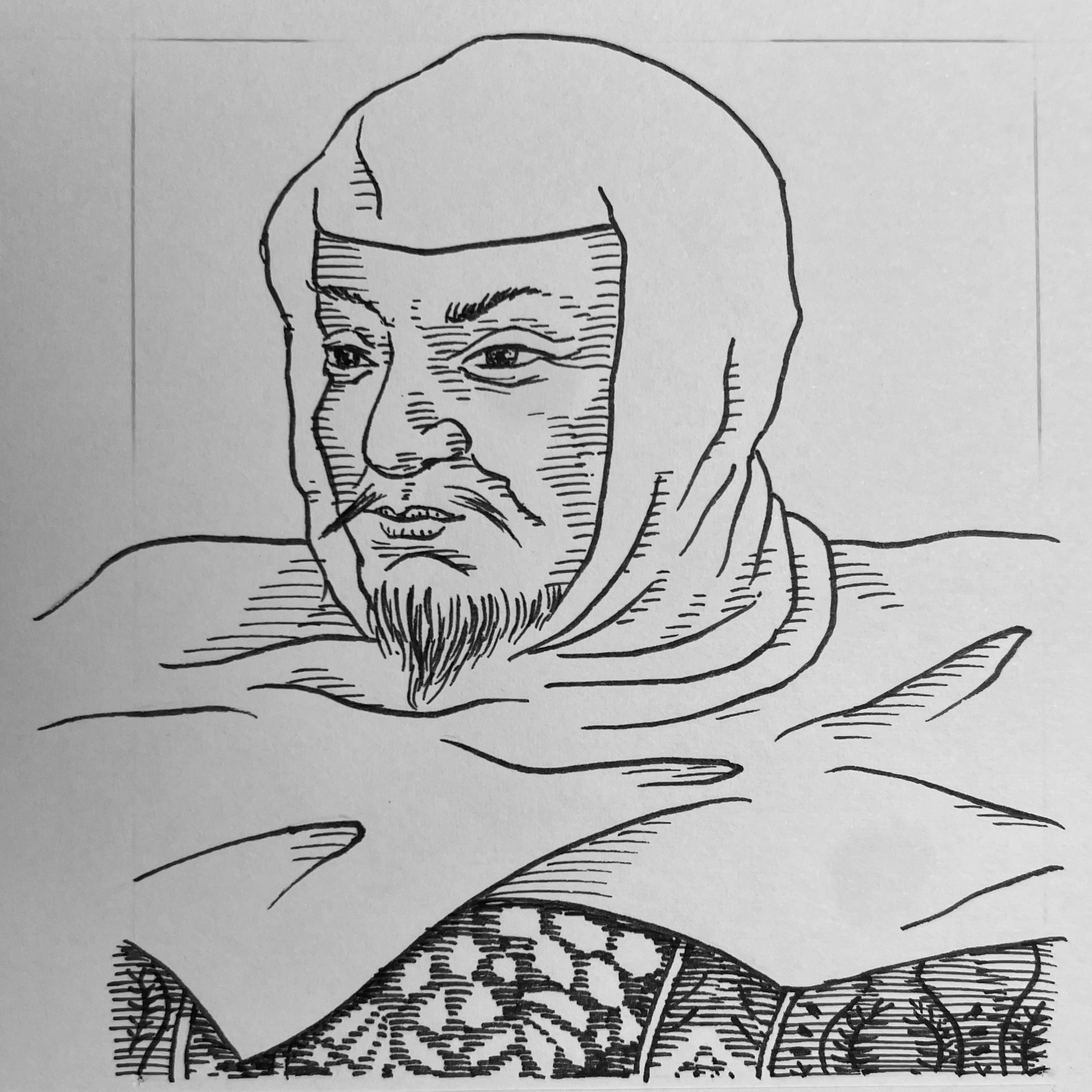 1565?-1600を生きた武将。近江に生まれ、豊臣秀吉に仕えて重用され、政権中枢において軍事・行政の実務に関わった。吉継のスタイルは、制度や戦力の運用にとどまらず、人と人との信頼関係によって組織を結びつける卓越した「信義」にあった。石田三成との深い関係に象徴されるように、関ヶ原前後の激動の政局においては、複雑化する政権内部で人間関係を基盤とした結束を維持する役割を担った。吉継の統治は、新たな制度や理念のみに依存するのではなく、組織の肥大化に伴って生じる「人心の離反や不信」を信義によってつなぎ止め、仕組みを滞りなく機能させる点に特徴がある。利害や状況に左右されがちな人々の意思を現実の秩序へとつなぎ続けた、信義を貫いた連携者であった。いらすとすてーしょんでは出生年を1565年とさせていただきます。