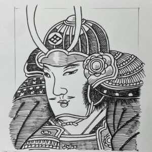 1546-1582を生きた武将。戦国最強のカリスマ・武田信玄の跡を継いだ後継者。偉大すぎる父が遺した「信玄の型（守）」を継承することを周囲から求められる中、織田・徳川という新勢力に対抗するため、直臣中心体制への移行や新城建設など、自らの「破」を急ぐ決断を下す。しかし、この急進的な変革は古参重臣団との亀裂を深め、組織構造に歪みを生んだ。長篠の戦いでの敗北を契機に求心力は失墜し、家臣団は連鎖的に離反。最後は天目山にて自刃。先代の遺産を壊し新たな武田を築こうとした「変革急いだ決断」は、最強軍団の急激な崩壊へと直結した。