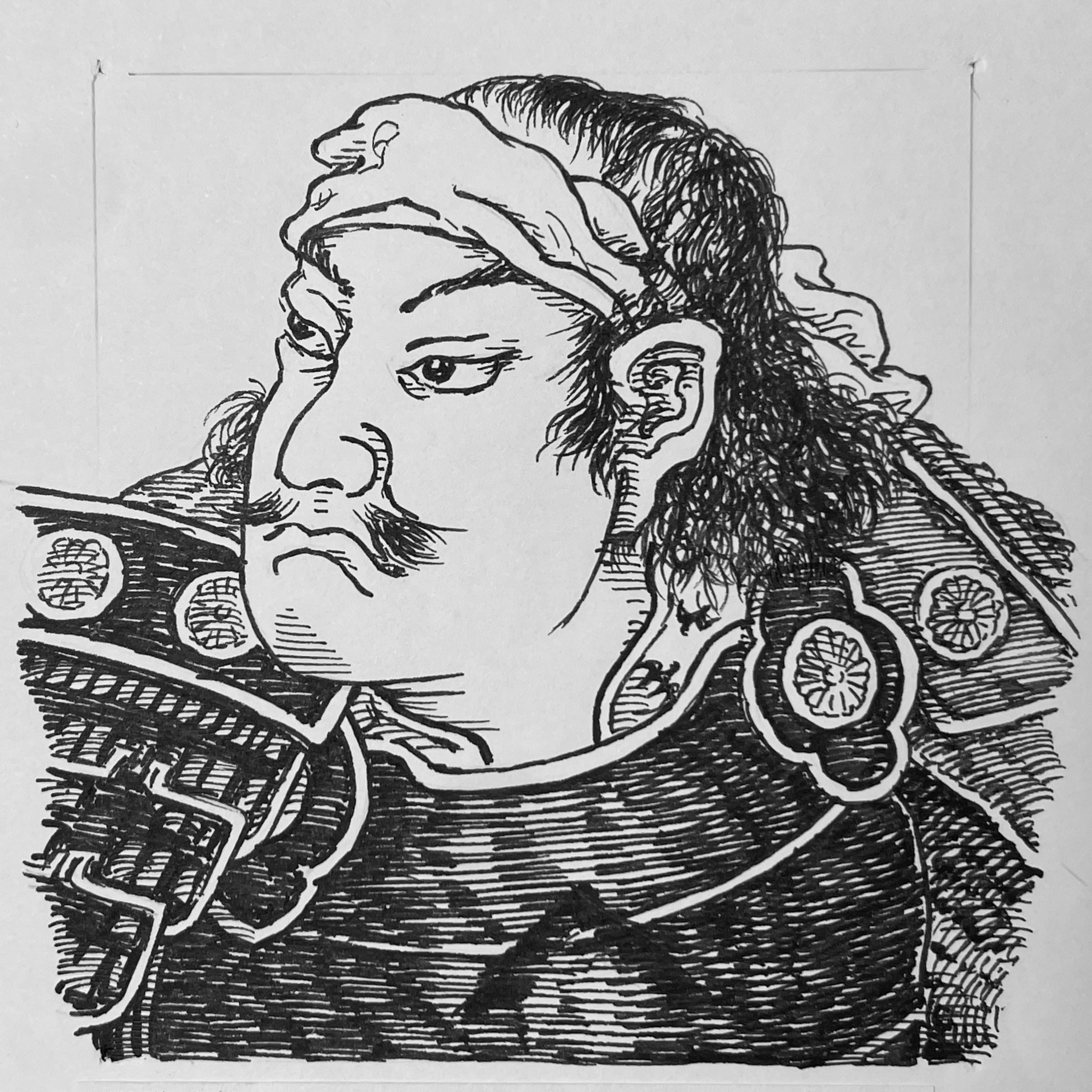 1548-1606を生きた武将。徳川家康に幼少期から仕え、「徳川四天王」の一人として知られる重臣。武勇に優れる一方で、主君に対しても臆することなく意見を述べる剛直な人格で知られた。小牧・長久手の戦いをはじめ幾多の戦場で活躍し、その勇猛さは敵方からも恐れられたという。しかし康政の真価は戦場だけにとどまらない。豊臣秀吉の天下となった後も、家康の立場や徳川家の将来を見据え、必要とあれば苦言や諫言をためらわなかった。その率直さと揺るがぬ忠誠心は家康から深く信頼され、家臣団の精神的支柱として大きな役割を果たした。主君に迎合するのではなく、組織の未来のために言うべきことを言い続けたその姿は、「諫言を貫いた忠臣」と呼ぶにふさわしいものであった。