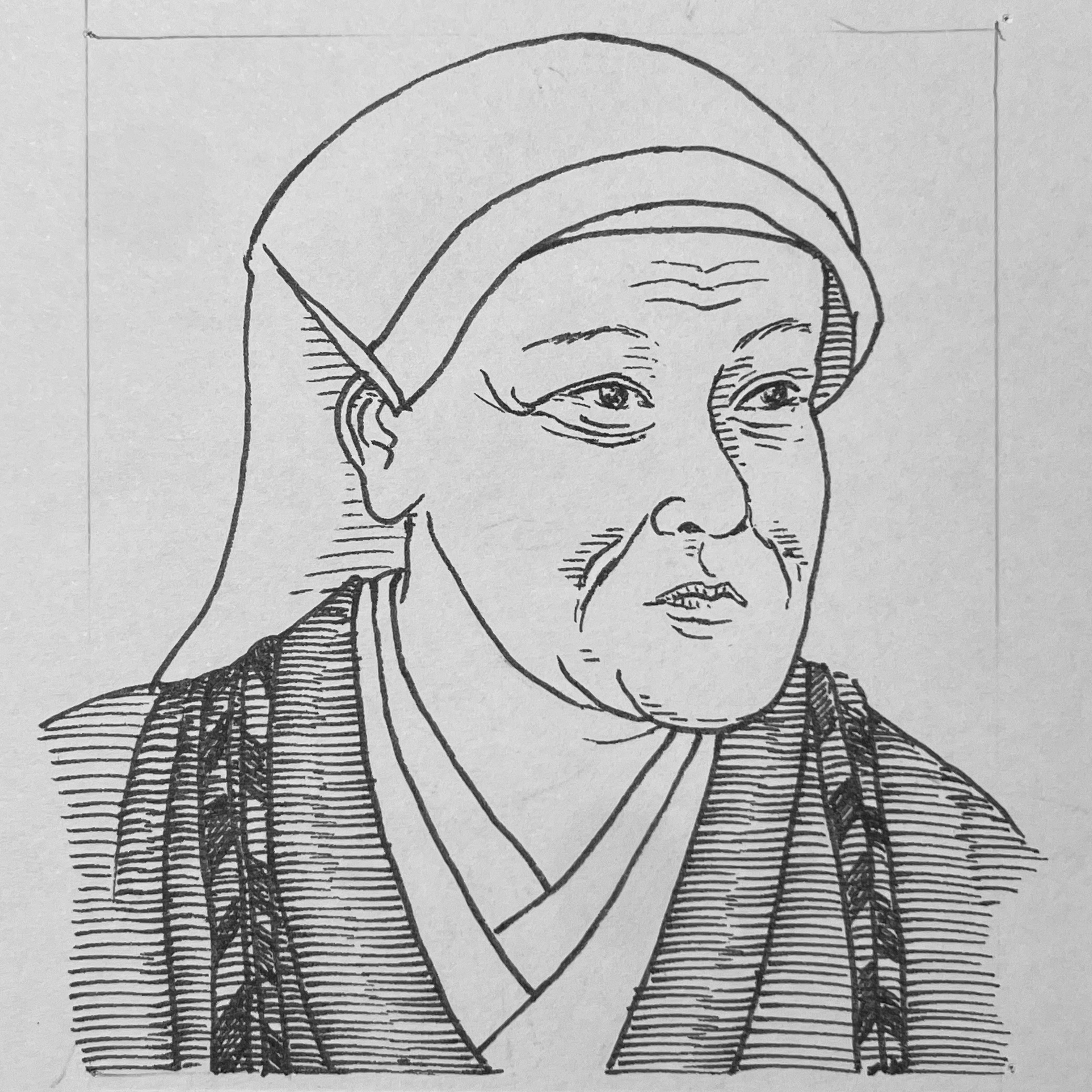 1557?-1617を生きた山内一豊の正室。戦国時代を代表する賢妻として知られ、夫の立身出世を陰から支え続けた。若き日の一豊が織田信長に仕えていた頃、千代が嫁入り時の持参金で名馬を購入させ、出世の足がかりを作った逸話は有名である。しかし彼女の真価は、単なる内助に留まらない。一豊が各地の領国経営を任される中で家中をまとめ、家臣団との信頼関係を築きながら山内家の強固な基盤を作り上げた。関ヶ原の戦いを経て一豊が土佐二十四万石の大名となると、千代も新たな国づくりに奔走し、山内家が近世大名へと脱皮する過程を支え続けている。自ら前面に立つことはなくとも、家の繁栄を長期的視点で支え抜いたその姿は、まさに「家名を土佐へ導きし内助」と呼ぶにふさわしいものであった。 いらすとすてーしょんでは、出生地を滋賀県、出生年を1557年とさせていただきます。
