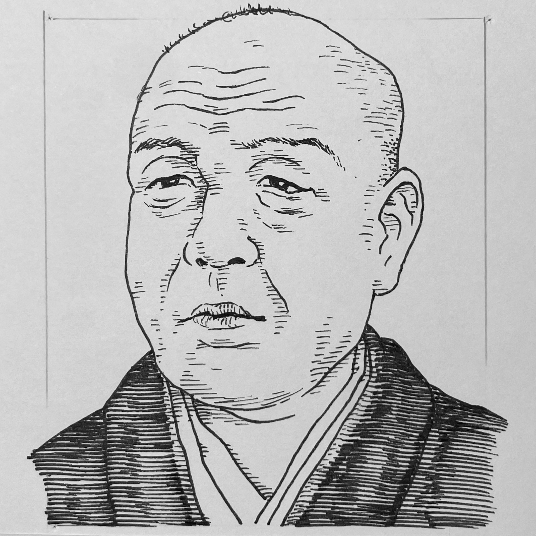 浅野幸長 イラストポートレート