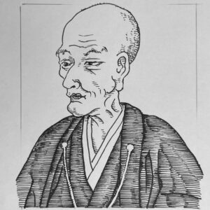 1751-1818を生きた大名。松江藩主・松平宗衍の次男として江戸に生まれ、のちに松江藩第七代藩主となる。当時の松江藩は深刻な財政難に陥っていたが、家老・朝日茂保らを重用し、倹約の徹底や治水事業、木綿・朝鮮人参などの産業振興を進めて藩政改革に取り組んだ。その結果、藩財政は着実に再建への道を歩むこととなる。一方で治郷は、幼少の頃から茶の湯に深い関心を抱いていた。藩政の安定化を進めるなかで茶道に力を注ぎ、自ら「不昧」と号して大名茶人として活躍する。名物茶器の蒐集のみならず、茶の湯の理念や美意識を広く伝え、茶書の編纂や職人の保護育成にも尽力した。その活動は後の松江における茶文化の発展に大きな影響を与えている。財政再建によって得た余力を、単なる蓄財ではなく文化の創造へと結び付けたその生涯は、まさに「財政再建の富を茶の湯の美意識に注ぎ込む」改革者であった。